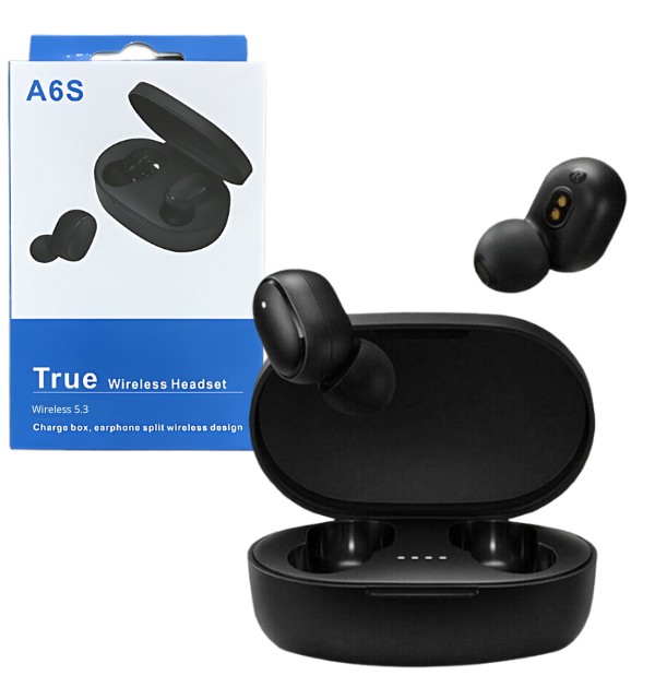 Auricular Bluetooth True Wireless A6S