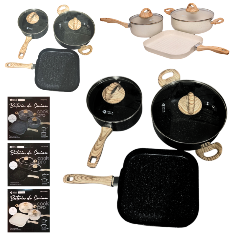 Bateria de Cocina ORYX EKT 499D/ 499B / 499W