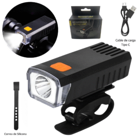 LUZ P/BICI RECHARGEABLE BICYCLE LAMP