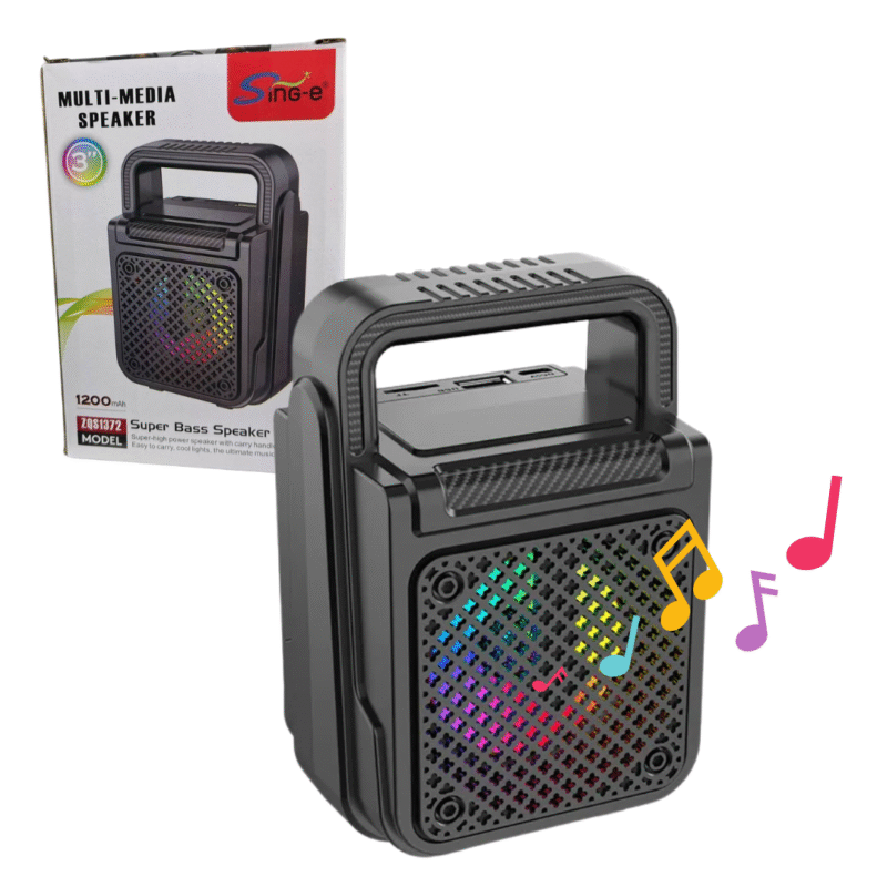 Parlante Portatil 3" Pulgadas SING-E ZQS1372