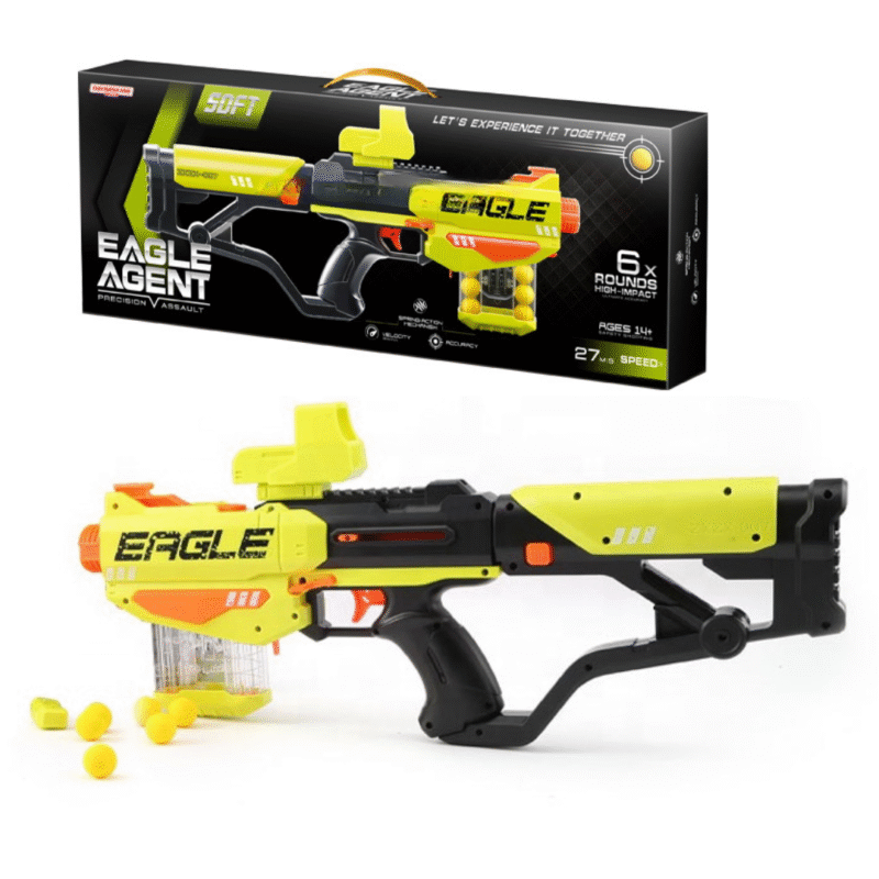 PISTOLA LANZA PELOTAS EAGLE AGENT XDD-05