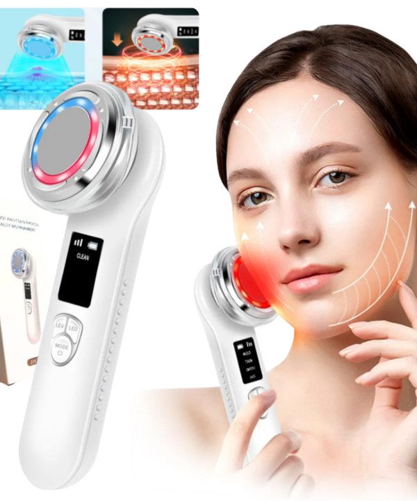 Masajeador Facial EMS Frio Calor Photon D828