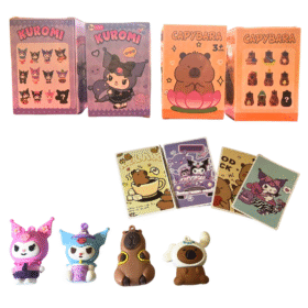 CARTAS + MUÑEQUITO PERSONAJES 9896 2/3/4