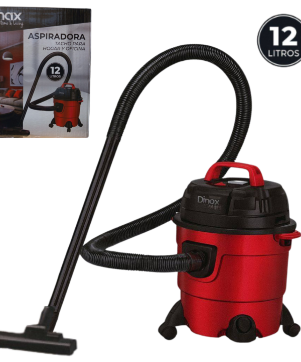 Aspiradora Tacho Para Hogar y Oficina DINAX 12LT 1300W ASPVC20L004
