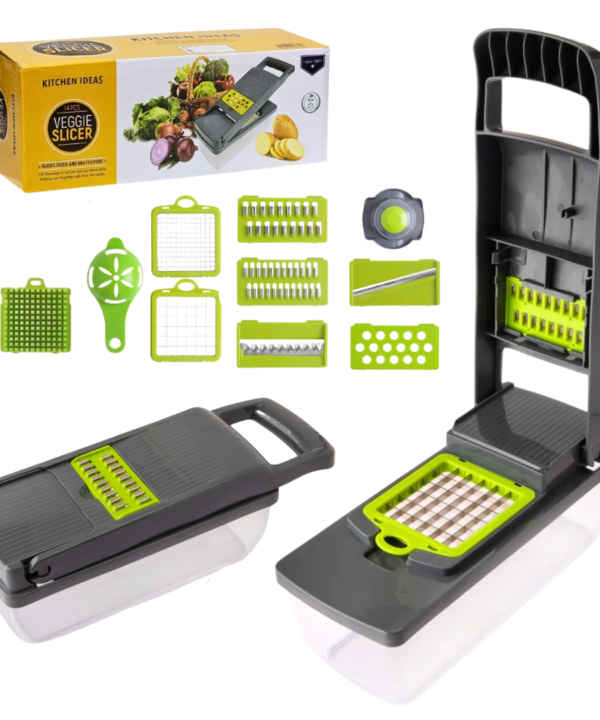 Rallador de Verdura 14 Piezas VEGGIE SLICER