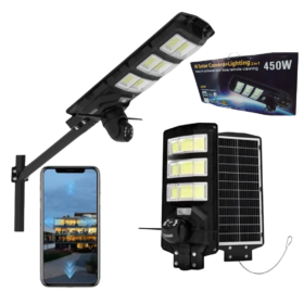 Reflector con Panel Solar AI SOLAR CAMERA 450W xa-01