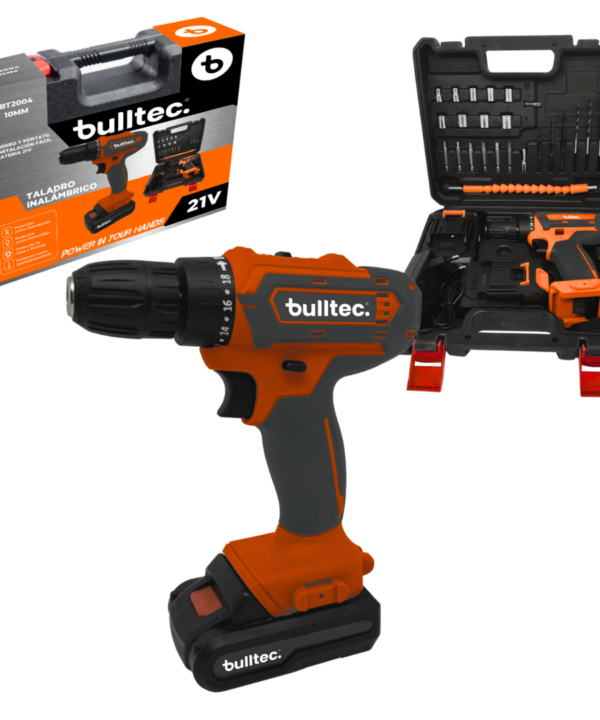 Set Taladro Inalambrico BULLTEC BT2004