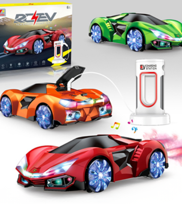 Auto Control Remoto con Gasolinera de carga CX-107