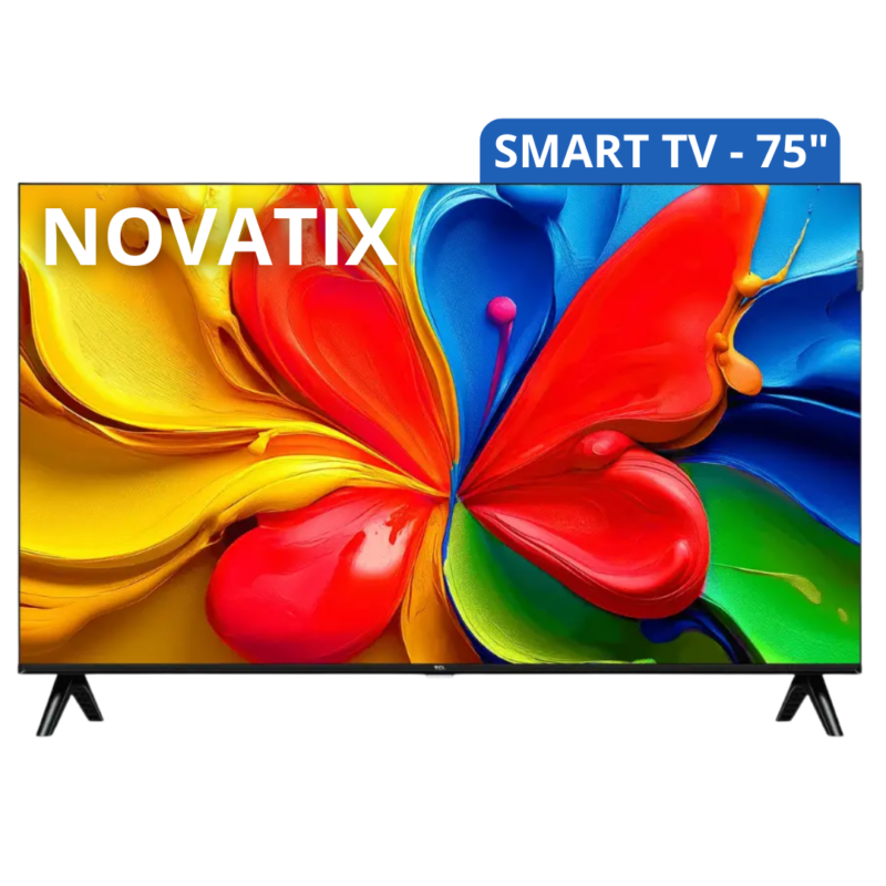 Smart TV Ultra HD 75" Pulgadas NOVATIX