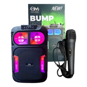Parlante Bluetooth RGB 8" Pulgadas BUMP OM 2065