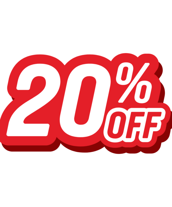 20 off