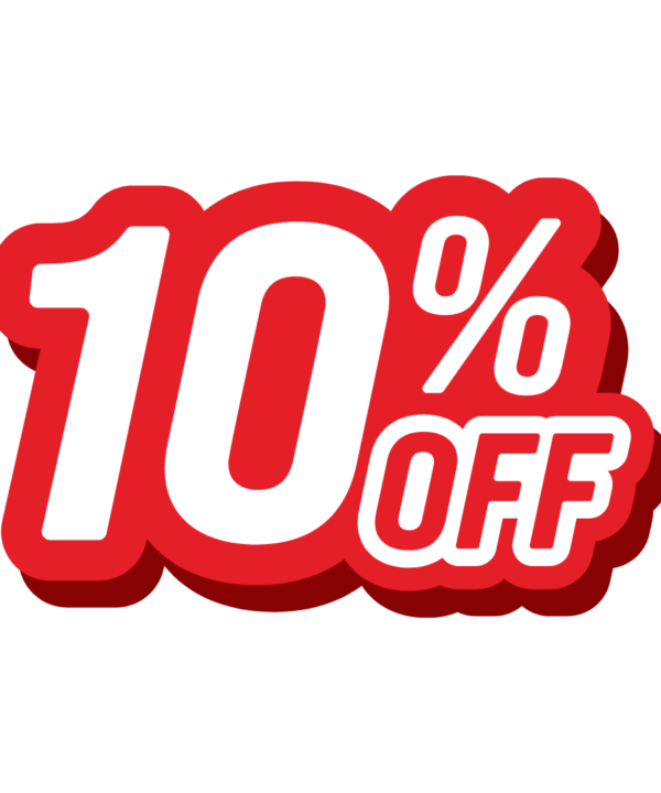 10 off
