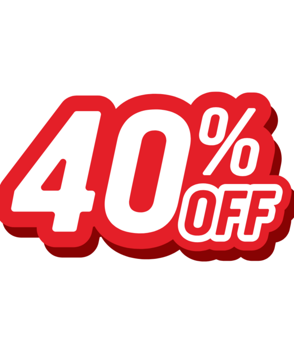 40 off