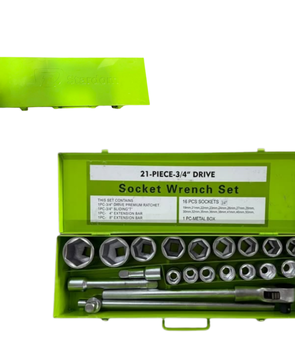 SET DE LLAVE TUBO CAMIONERO 21PCS SD0021
