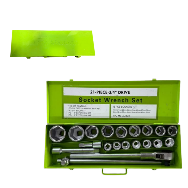 SET DE LLAVE TUBO CAMIONERO 21PCS SD0021