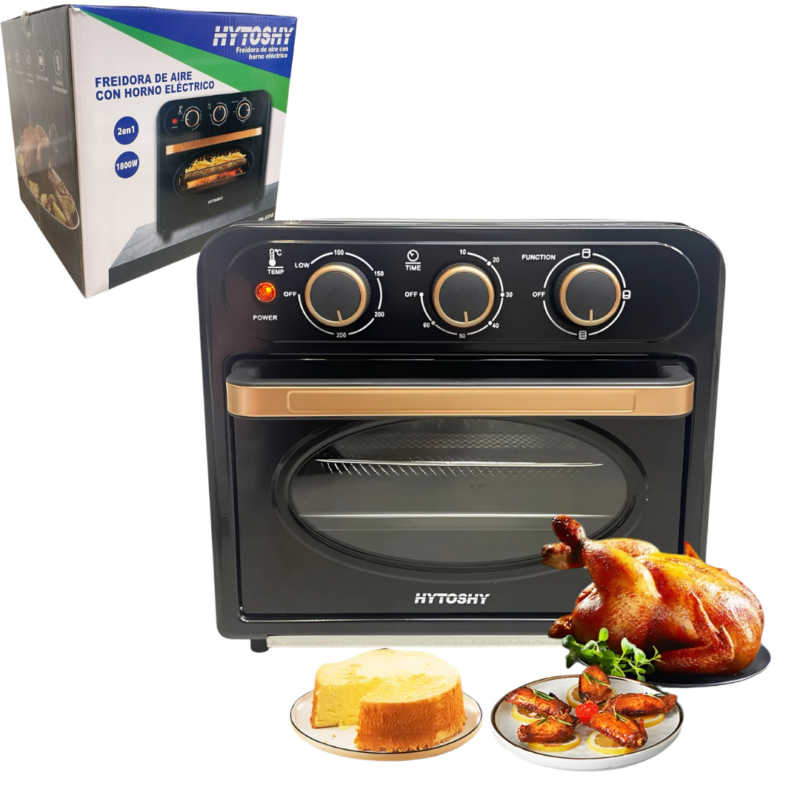 Horno y Freidora de Aire Multifunción 2 en 1 HYOTSHY PA-5352
