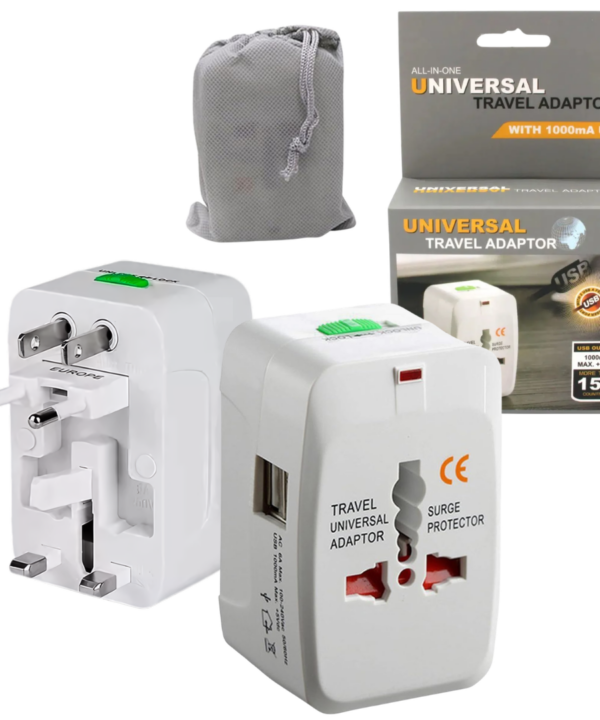 Adaptador Mundial + 2 USB