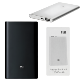 Powerbank 12.000mAh Entrada Micro Salida USB XIAOMI