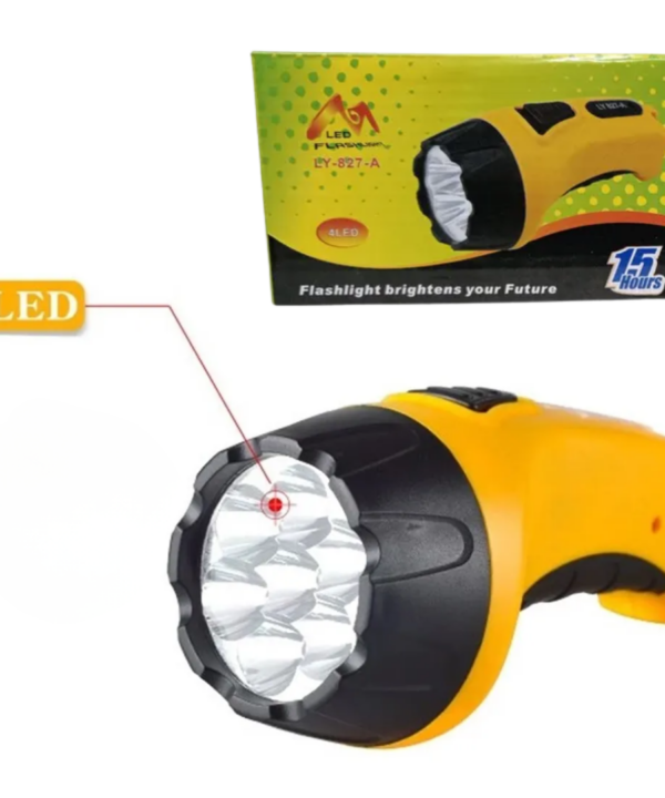 Linterna Busca Huella 7 LEDs Bateria Hasta 15hs LY-825