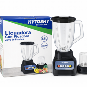 LICUADORA CON PICADORA JARRA PLASTICA HY-999P