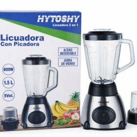 LICUADORA CON PICADORA DE VIDRIO HY-Y66