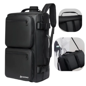 Mochila Para Viajes Impermeable con Correas SUONO