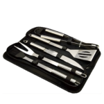 KIT ASADOR MANGO METALICO 0650ACE - Imagen 2