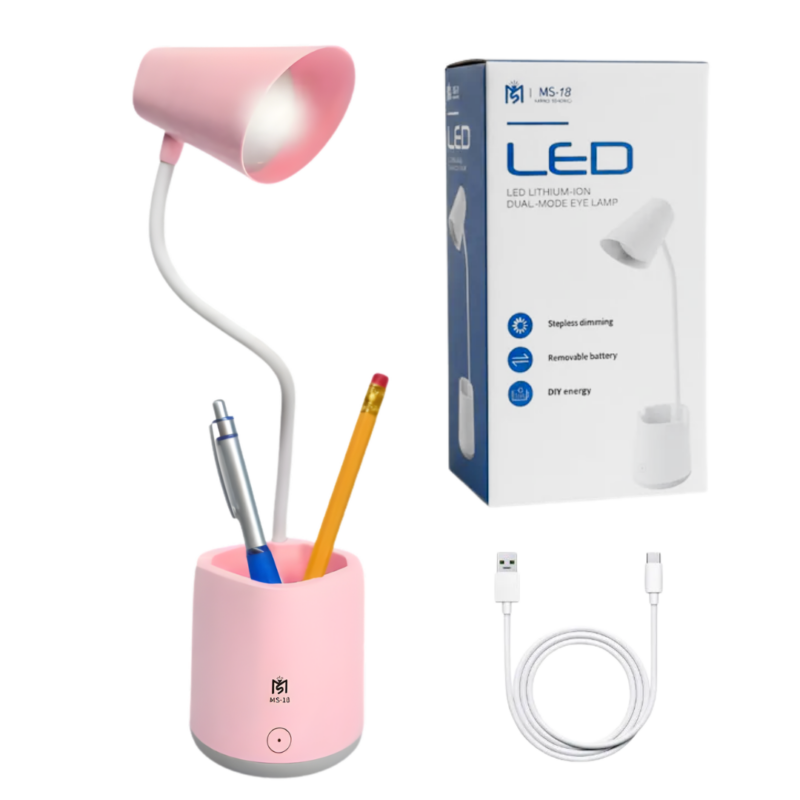 Lampara LED de Escritorio Porta Lapiz MS-18 ILU0154v