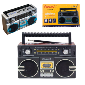 Radio Parlante Bluetooth Con Bateria Recargable FEEXOT FX-25099B