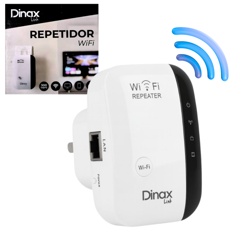 Repetidor WiFi de Pared 300Mbps DINAX 4200E