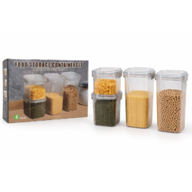 Set de Contenedores x4 FOOD STORAGE JM-828/728