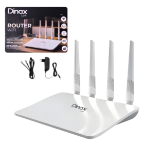 Router WiFi 4 Antenas 300Mbps DINAX ROU1040