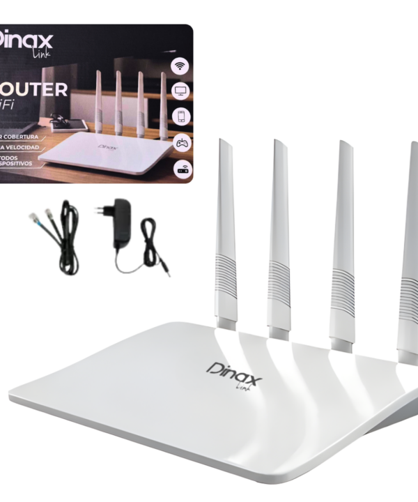 Router WiFi 4 Antenas 300Mbps DINAX ROU1040