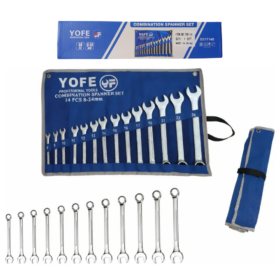 Set De Llaves Combinadas Set 14 Piezas 8 A 24mm YOF-14