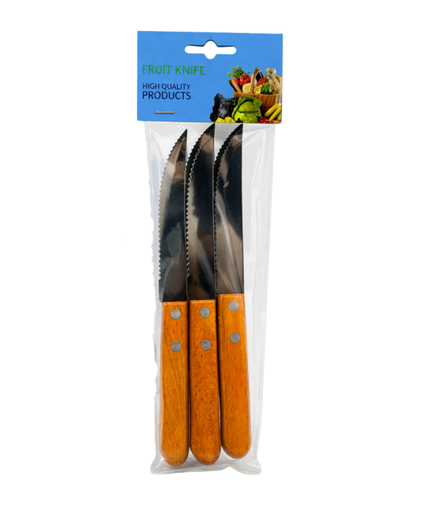 SET DE CUCHILLOS SIERRITA FRUIT KNIFE X6 JK-4152
