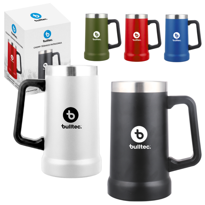 VASO CERVECERO CHOPP TERMICO BULLTEC CH-01