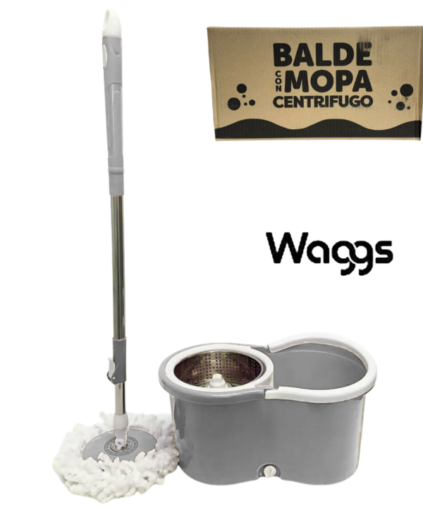 BALDE CON MOPA WAGGS EN CAJA MSK003
