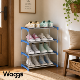 Organizador de Calzados Metalico 4 Niveles WAGGS ORGZ01