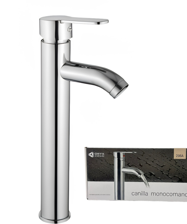 CANILLA MONOCOMANDO PARA BAÑO ORYX 296A