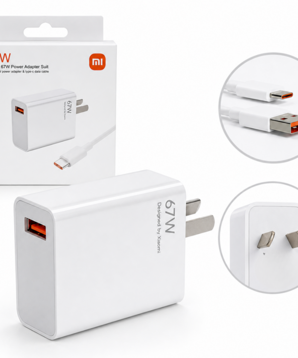 CARGADOR XIAOMI 67W C/CABLE