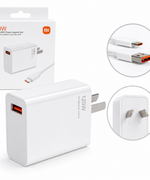 CARGADOR XIAOMI  C/CABLE 120W