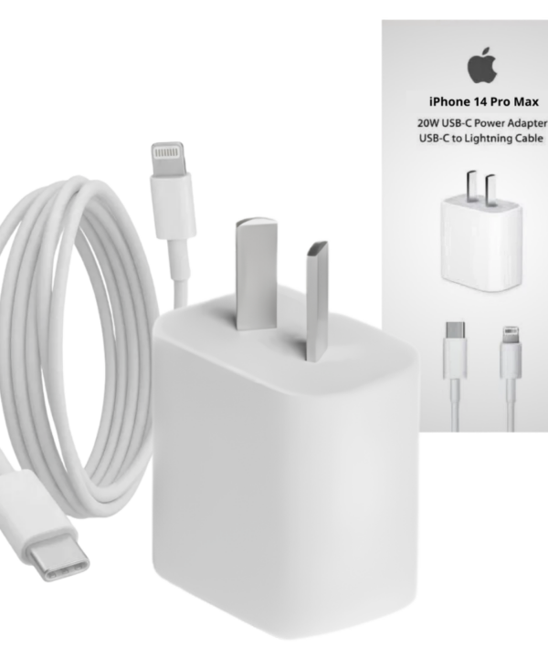 Cargador Iphone 20W con Cable USB-C a Lightning
