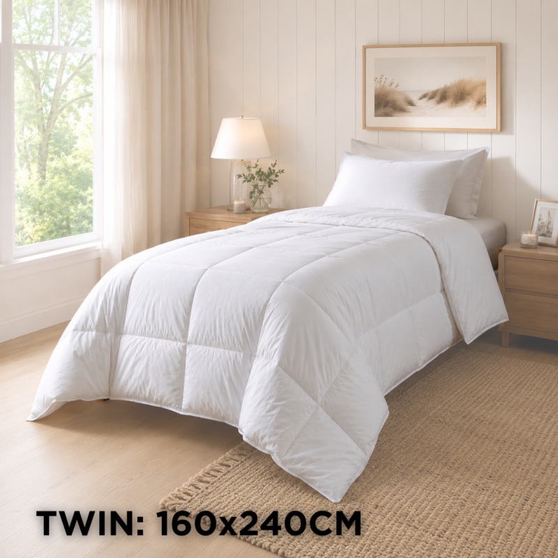 Acolchado Simil Plumon Twin 160x240cm SALUM SSP150