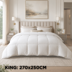 Acolchado Simil Plumon King 270x250cm SALUM SSP500